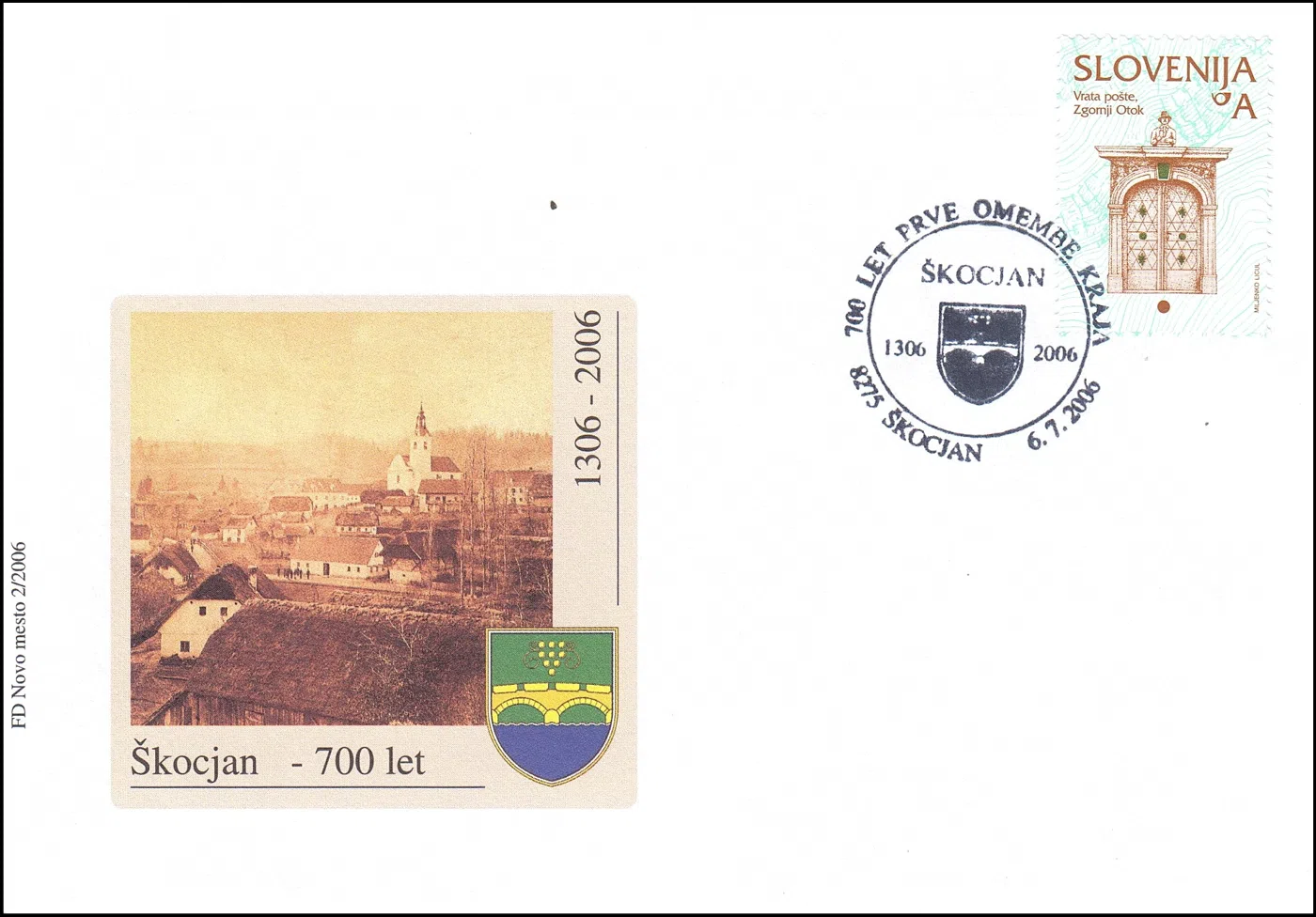 700 LET PRVE OMEMBE KRAJA ŠKOCJAN 1306 - 2006